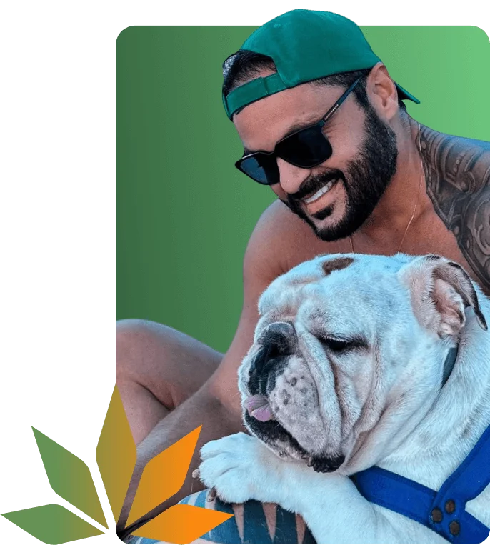 Dr. Leandro em ambiente natural